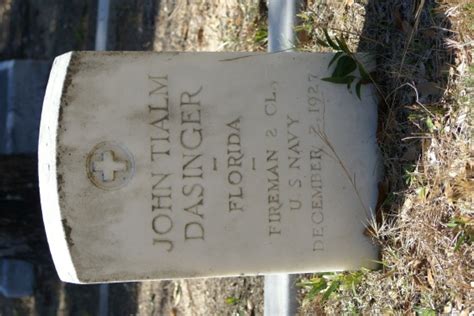 John Tialm Tilman Dasinger Memorial Find A Grave