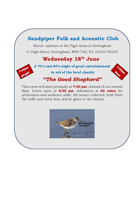 Sandpiper Folk Club | Facebook