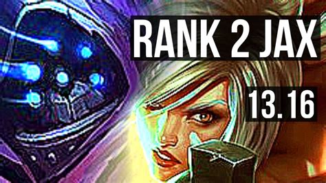 Jax Vs Riven Top Rank Jax M Mastery Games Rank