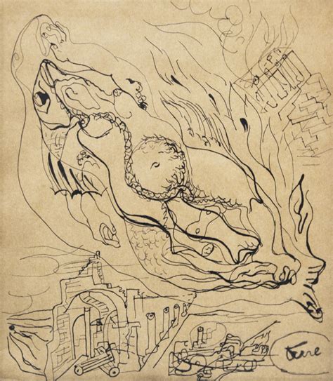 Andre Masson Automatic Drawing 1924