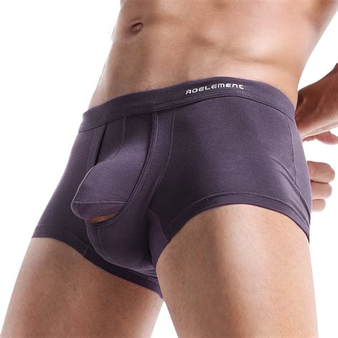 Modal Ball Hammock Separate Mens Boxer Briefs Omffiby