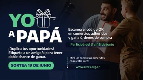 La Cámara de Comercio de Resistencia lanzó la campaña Yo regalo a Papá