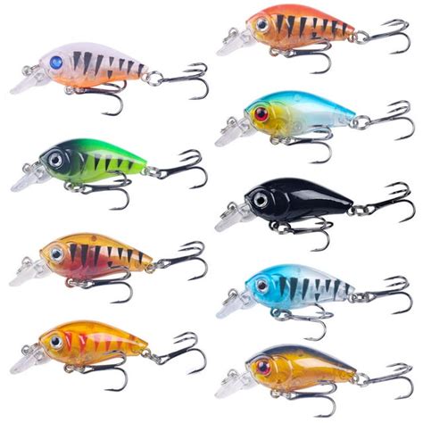 Hengjia Crank Bait Fishing Lures Topwater Crankbaits Hard Baits For