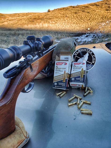 New Aguila 5mm Remington Rimfire Magnum – Initial Ammo Review ...