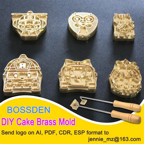 Bossden Bronzing Copper Mold Flexible Letter Soldering Iron Brass