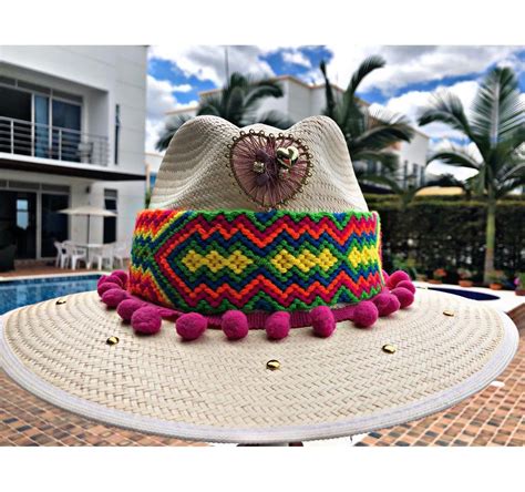 Sombrero Para Mujer Decorado Indiana Ref 230105024 Milolita