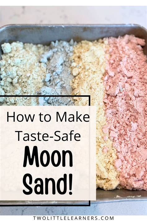 Moon Sand: Easy 3-Ingredient Recipe