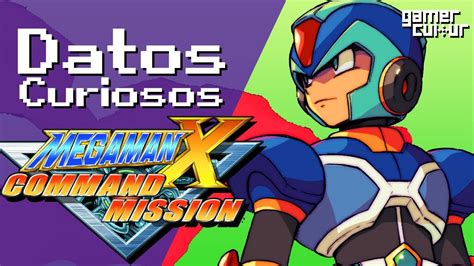 Curiosidades De Mega Man X Command Mission Youtube