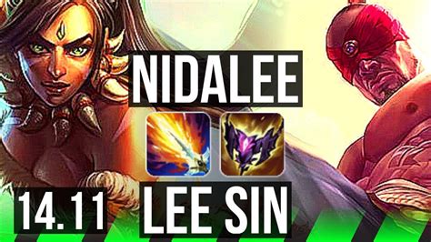 Nidalee Vs Lee Sin Jgl Winrate Dominating Br Diamond