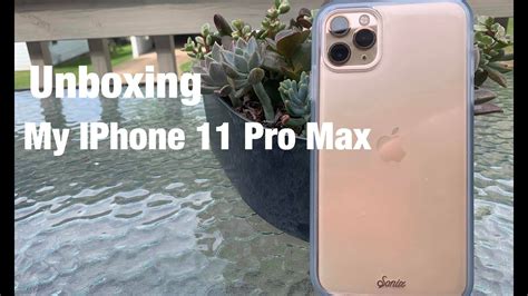 Unboxing My Iphone 11 Pro Max Youtube