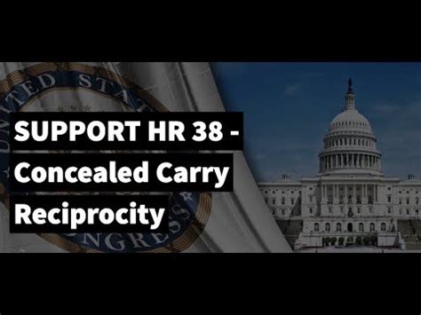 Battle Of The Day Support Hr Concealed Carry Reciprocity Youtube