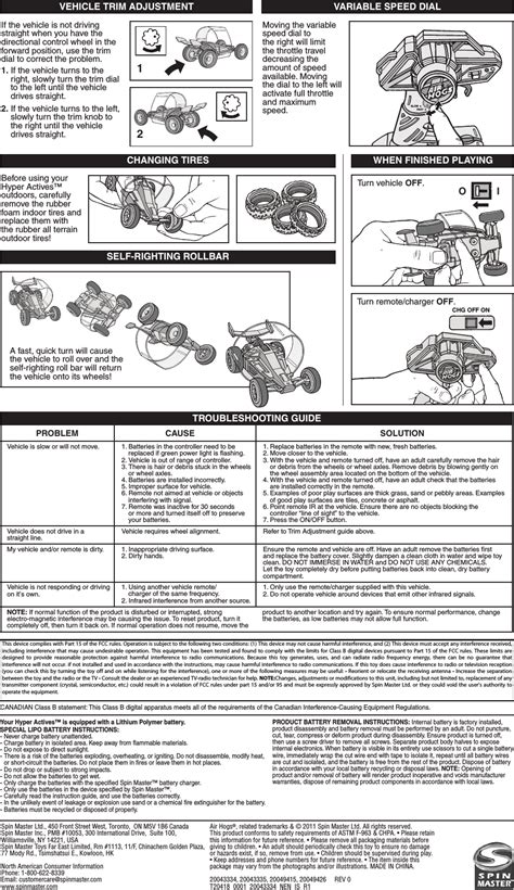 Spin Master Toys Far East 20418TX2G4 ARH XSM HyprRacrsProAst User