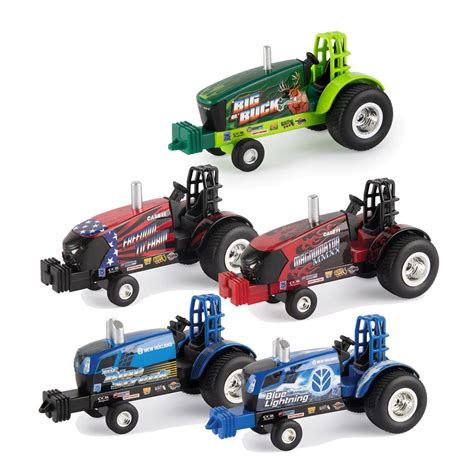 164 Die Cast Pulling Tractors By Ertl Set Of 5 47200 Set Ebay