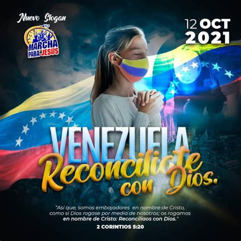 Marcha Para Jesús 2021 Mérida y Venezuela reconcíliate con Dios