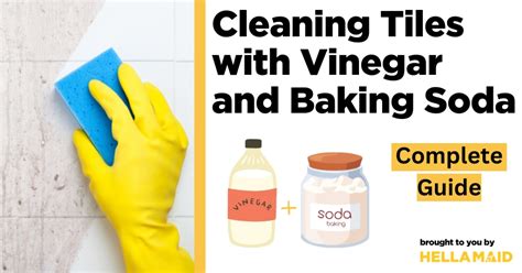 Cleaning Tiles With Vinegar And Baking Soda