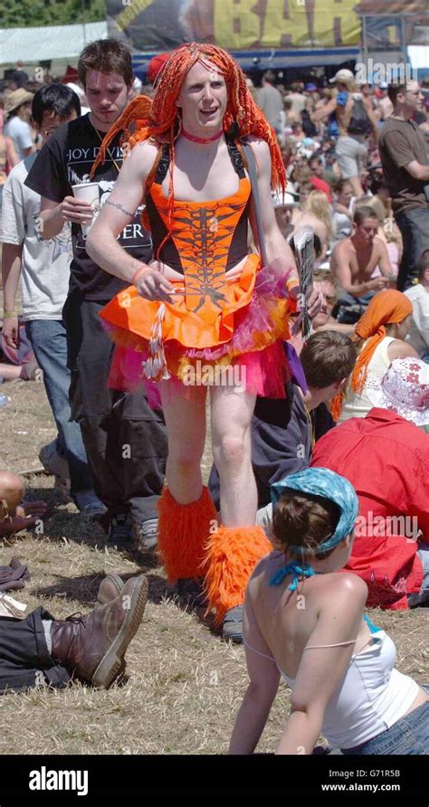 Glastonbury music festival Stock Photo - Alamy