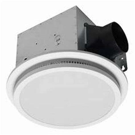 HOMEWERKS Decorative White 110 CFM Ceiling Mount Bathroom Exhaust Fan