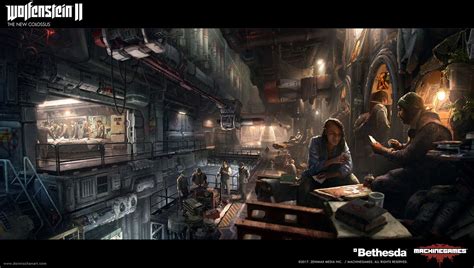 Wolfenstein 2: the New Colossus Concept art by Dennis Chan : r ...