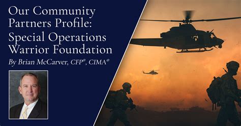 Our Community Partners Profile Special Operations Warrior Foundation