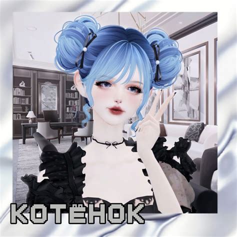 Hair Set⭐034 Kotehok On Patreon Sims 4 Sims Sims 4 Custom Content