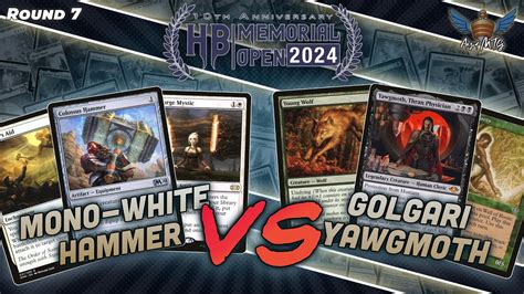 Mtg Modern Mono White Hammer Vs Golgari Yawgmoth Hunter Burton