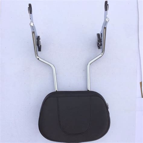 Amazon Xkmt Unadjustable Chrome Backrest Sissy Bar With Pad