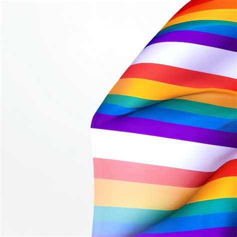 Premium Photo Pride Flag Rainbow Colours Pride Flag