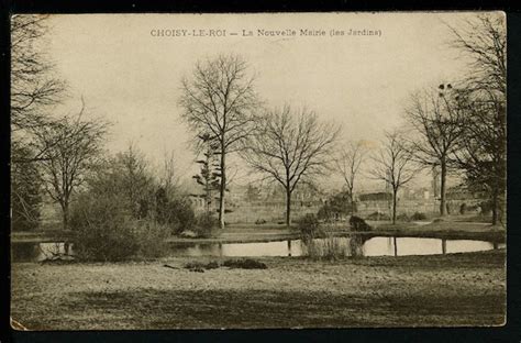 Choisy Le Roi La Nouvelle Mairie Les Jardins Carte Postale