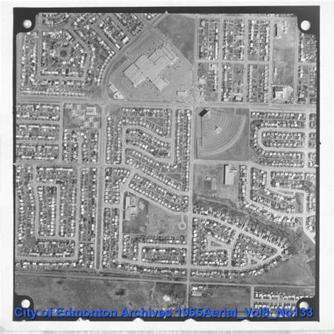 Aerial Volume No City Of Edmonton Archives