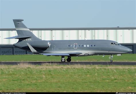 Lx Evm Global Jet Luxembourg Dassault Falcon Lx Photo By Michel