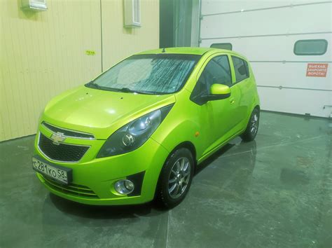 Смена обуви — Chevrolet Spark M300 1 л 2011 года колёсные диски