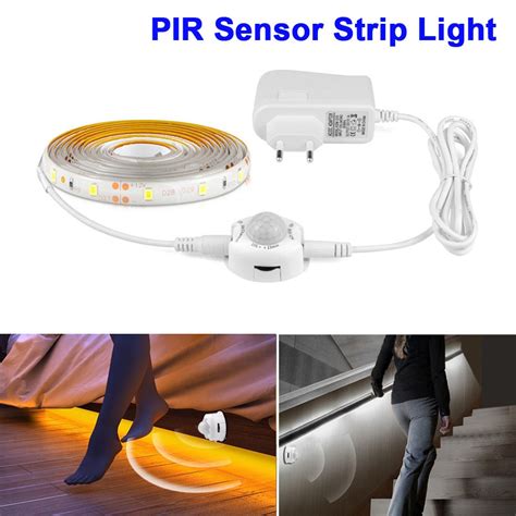 Dc V Pir Sensor De Movimento Fita Led Sob O Arm Rio Luz Ip Prova D