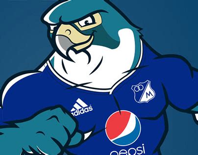 Millonarios FC Mascota Character Design Behance