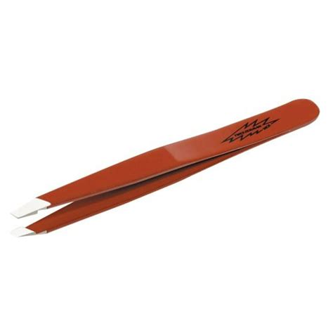 Tweezerman Tweezerman Stainless Steel Slant Tweezer Red Walmart