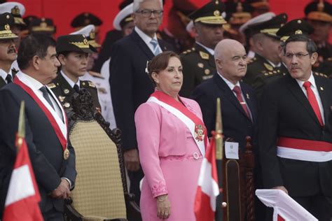 Presidenta Boluarte Participa En Ceremonia Por Aniversario De La