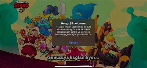 Brawl Stars Hesap Silme Uyarısı Ve Hesap Değiştiremiyorum Şikayetvar