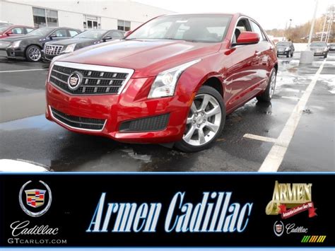 2014 Red Obsession Tintcoat Cadillac ATS 2 0L Turbo AWD 88959853 Photo