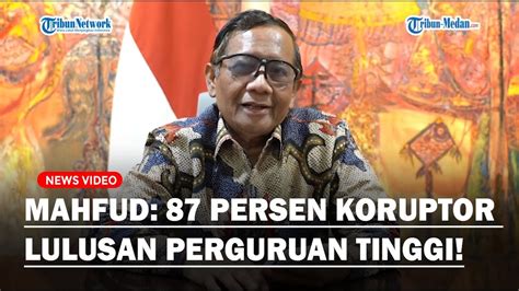 Mahfud MD Sebut Indonesia Menderita Penyakit Berbahaya 87 Persen