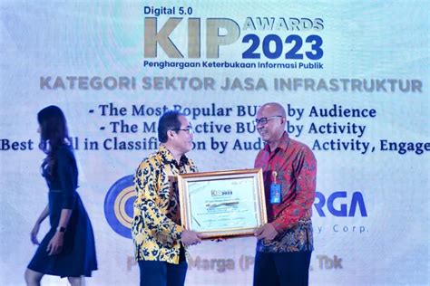 Digital 5 0 KIP BUMN Awards 2023 Jasa Marga Raih 3 Penghargaan