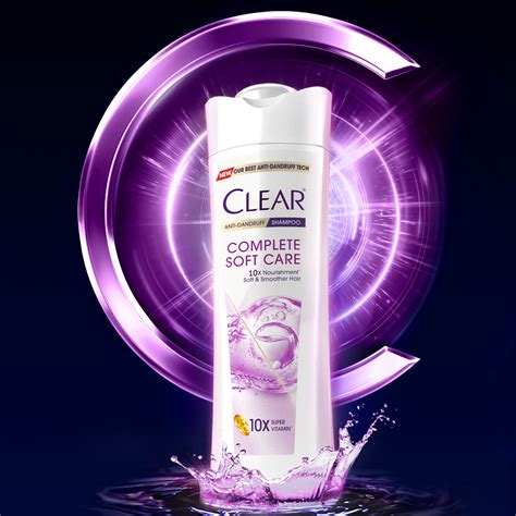 Clear Advanced Anti Hairfall Anti Dandruff Shampoo Clear