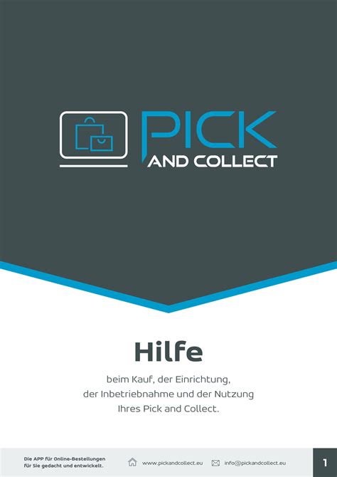 Pick And Collect Schnellstart Schritt F R Schritt Hilfe