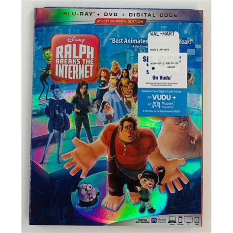 Ralph Breaks Standard Definition Widescreen Blu Ray Dvd Digital