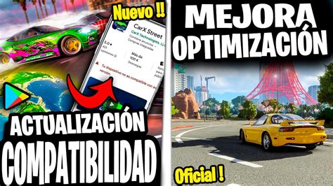 CarX Street OPTIMIZACION Y ACTUALIZACION NUEVA INFORMACION VERSION