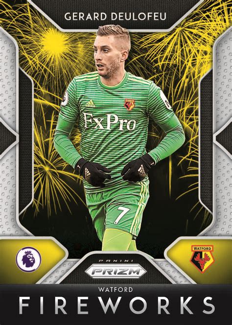 2019-20 Panini Prizm English Premier League Soccer Cards Checklist