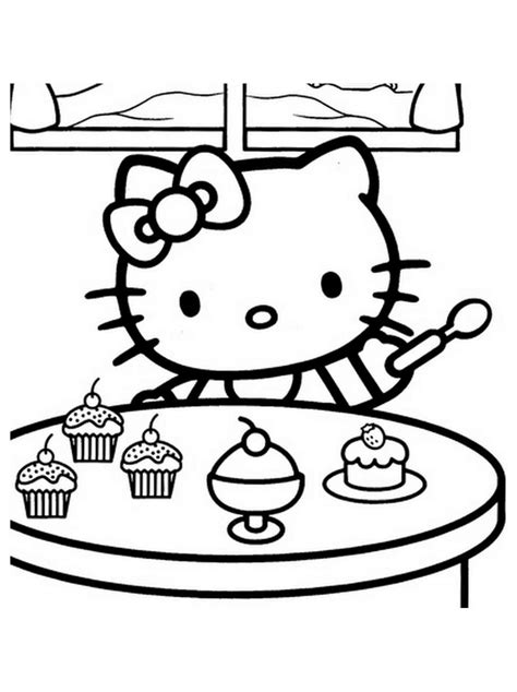 Free Printable Hello Kitty Coloring Pages For Kids Coloring Pages ...