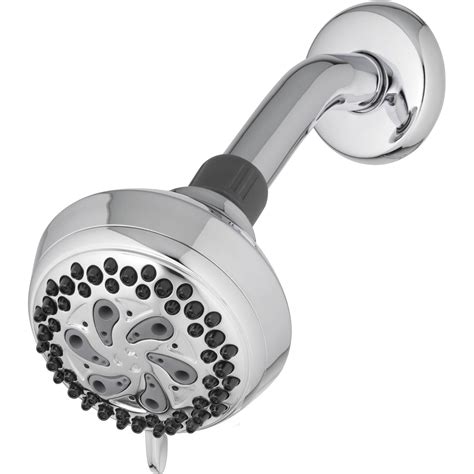 Waterpik Original Shower Massage 6 Spray Showerhead In Chrome