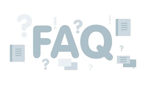 Premium Vector Concept For Faq Website Banner Vector Illustration