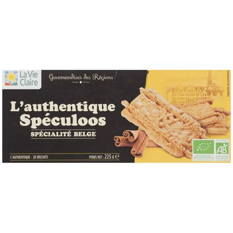 Spéculoos bio La Vie Claire Sainte Clotilde