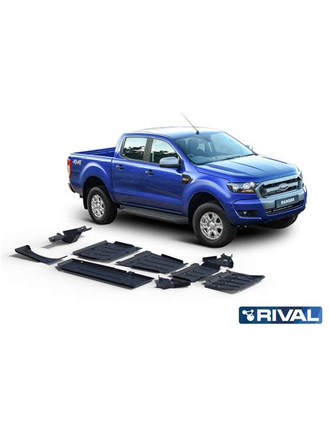 KIT PROTECCION COMPLETO FABRICADO EN ACERO 8 PROTECCIONES 3mm FORD