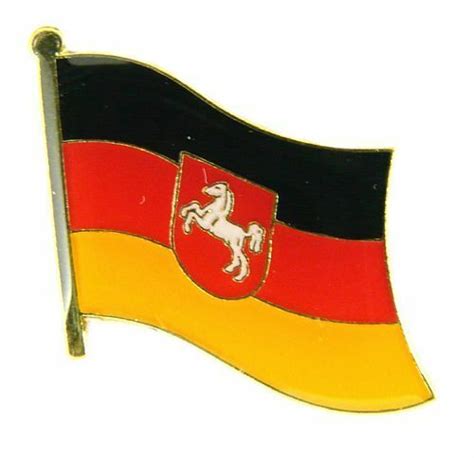 Fahnen Pin Niedersachsen Anstecker Flagge Fahne EBay